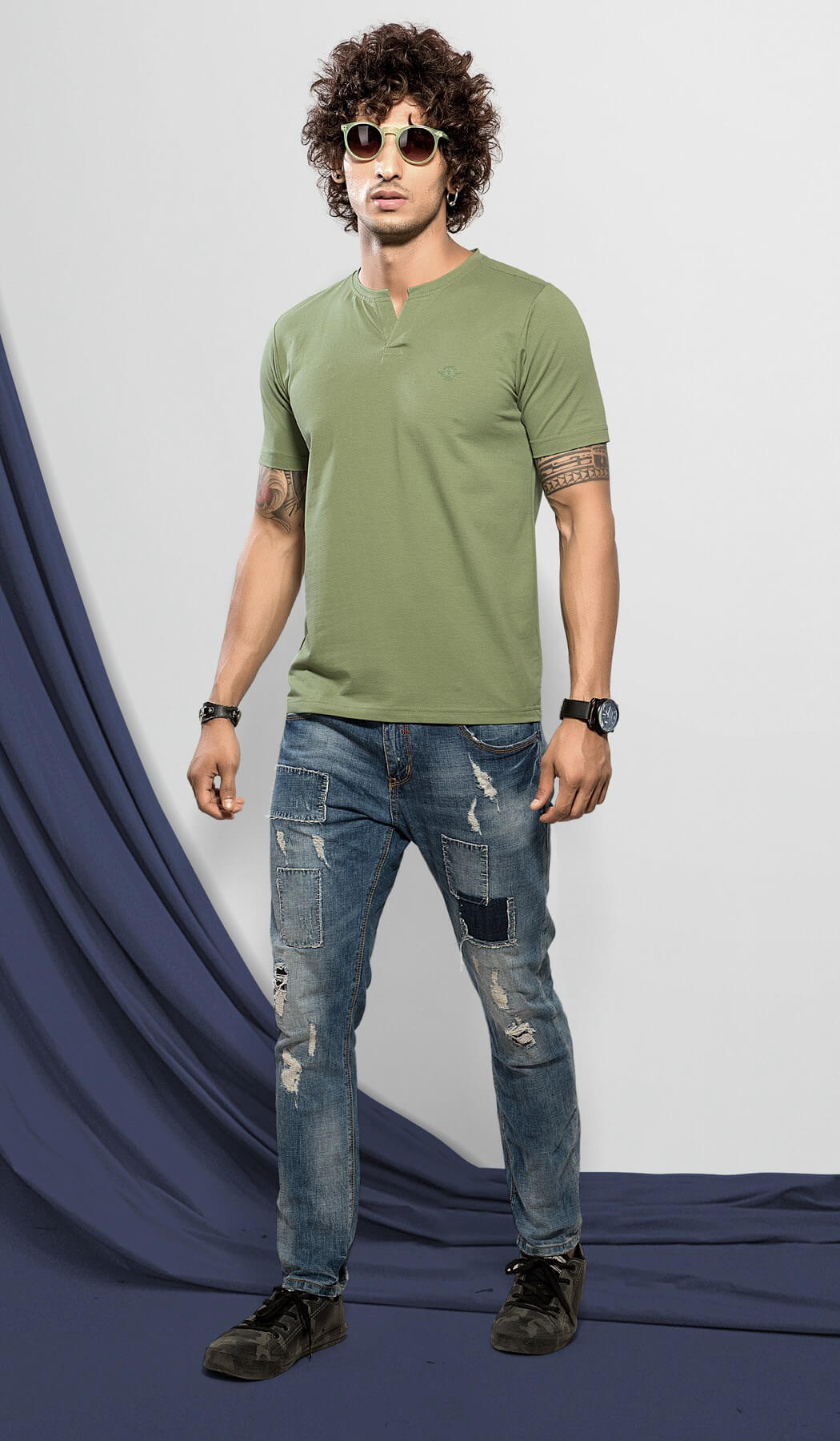 Comeco Henly Neck T-Shirt