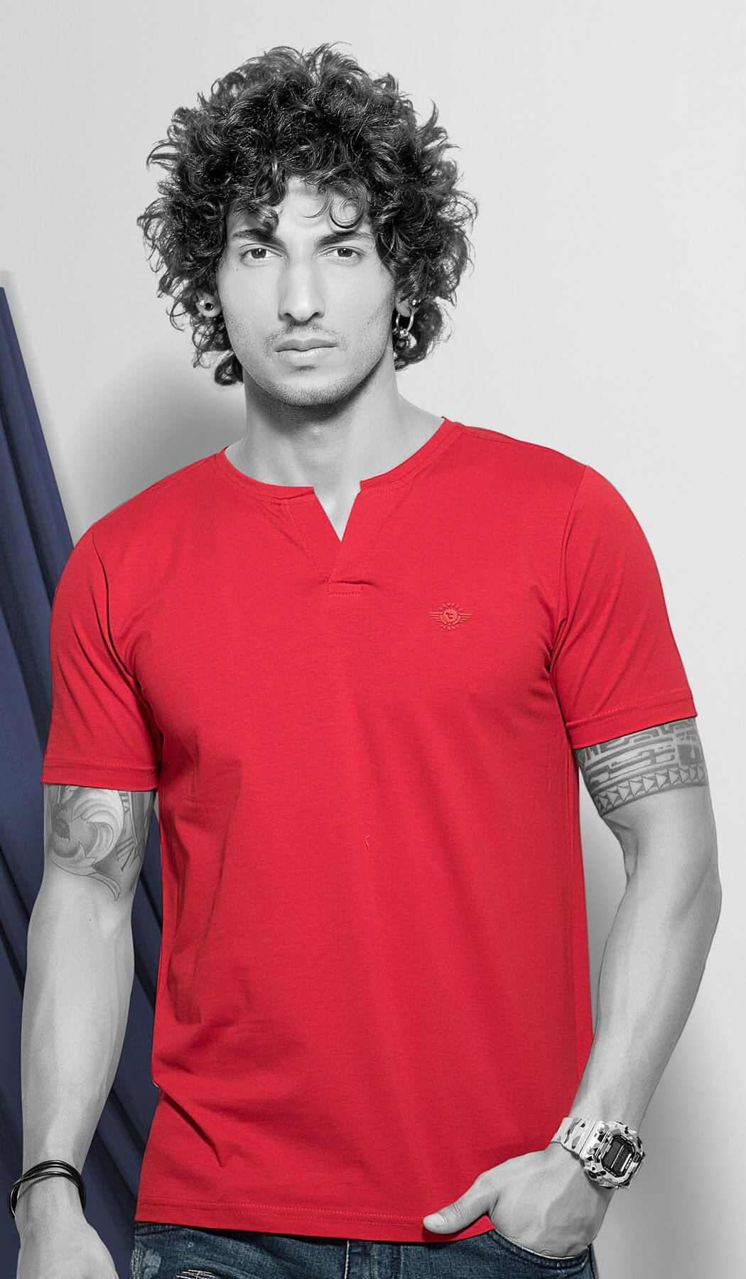 Comeco Henly Neck T-Shirt