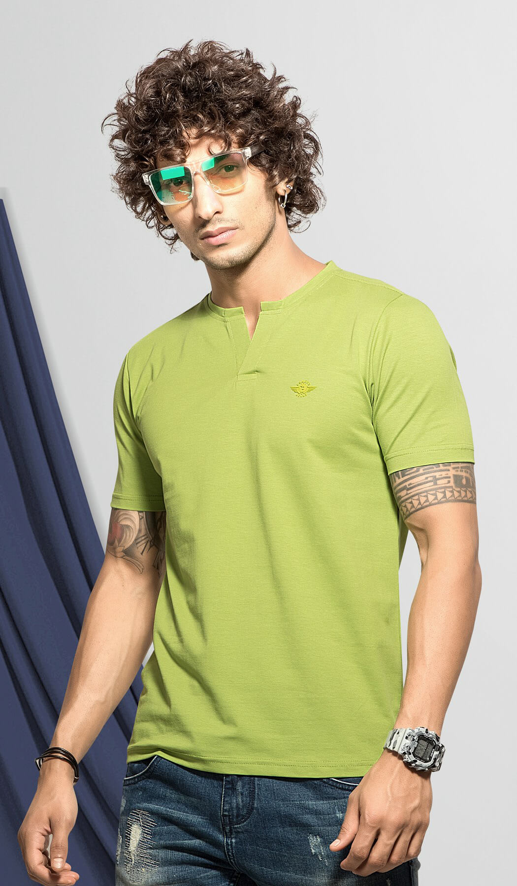 Comeco Henly Neck T-Shirt